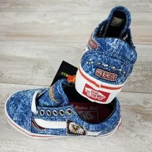 Vans Shoes Vans Cobra Kai Old Skool Denim Poshmark